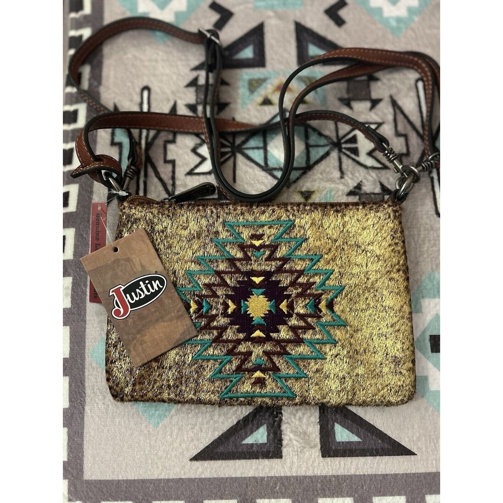 JUSTIN BRAND CROSSBODY SHOULDER / CLUTCH‎ BAG Cowgirl Core